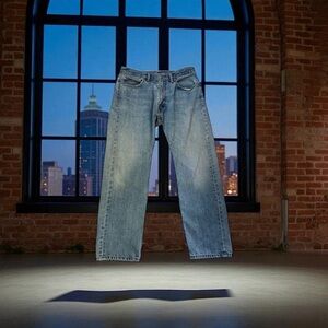 Levi's 505 Jeans Men's 36x30 Straight Leg Relaxed Classic Casual Denim